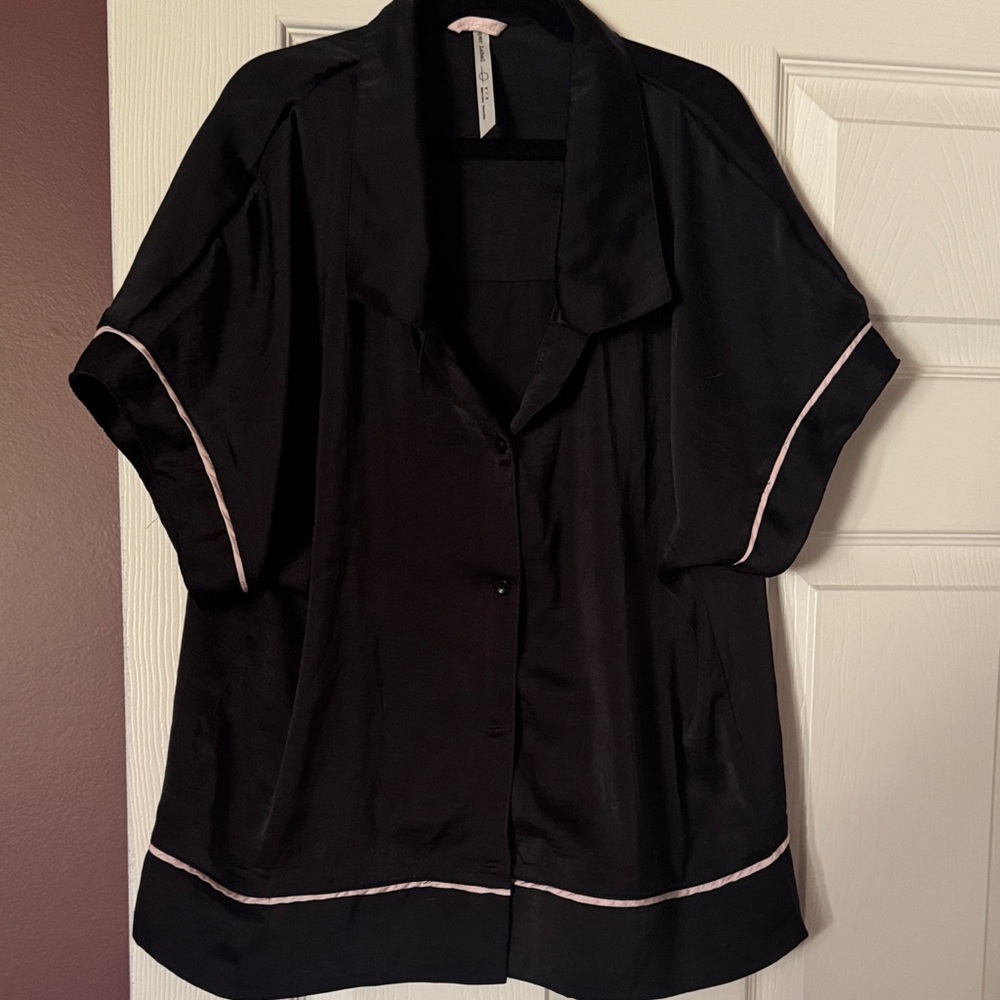 Satin Pyjama Top
